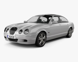 3D model of Jaguar S-Type 2008