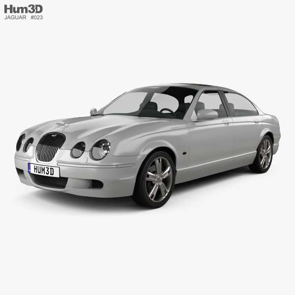 Jaguar S-Type 2008 3D model