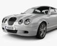 Jaguar S-Type 2008 3D 모델 