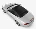 Jaguar XK descapotable 2014 Modelo 3D vista superior
