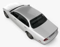 Jaguar XJ (X358) 2009 3D 모델  top view