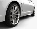 Jaguar XF 인테리어 가 있는 2015 3D 모델 