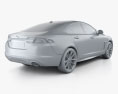 Jaguar XF HQインテリアと 2015 3Dモデル