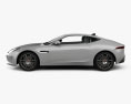 Jaguar F-Type R coupe 2017 3D模型 侧视图