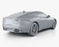 Jaguar F-Type R 쿠페 2017 3D 모델 