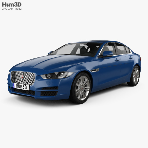 Jaguar XE 2018 3D model