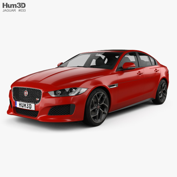 Jaguar XE S 2018 3D model