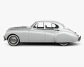 Jaguar Mark VII 1951 3D-Modell Seitenansicht