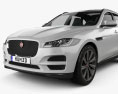 Jaguar F-Pace 2019 3D 모델 