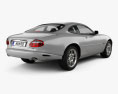 Jaguar XK 8 coupe 2002 3D模型 后视图