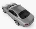Jaguar XK 8 쿠페 2002 3D 모델  top view