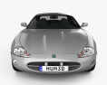 Jaguar XK 8 coupe 2002 3D模型 正面图