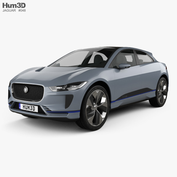 Jaguar I-Pace Concept 2019 3D model