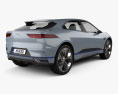 Jaguar I-Pace Konzept 2019 3D-Modell Rückansicht