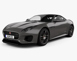 Jaguar F-Type R-Dynamic convertible 2020 3D model