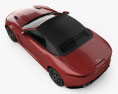 Jaguar F-Type SVR Convertibile 2020 Modello 3D vista dall'alto