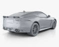 Jaguar F-Type SVR coupé 2020 3D-Modell