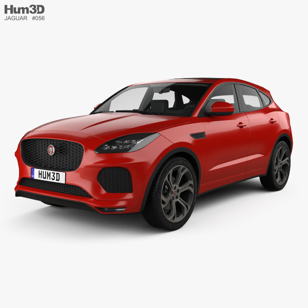 Jaguar E-Pace R-Dynamic 2019 3Dモデル