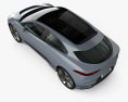 Jaguar I-Pace Concept with HQ interior 2019 3d model top view
