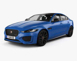 Jaguar XE Reims Edition 2022 3D model