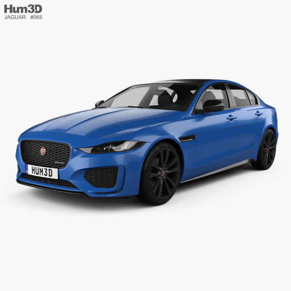 Jaguar XE Reims Edition 2022 3D модель