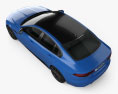Jaguar XE Reims Edition 2023 3D模型 顶视图
