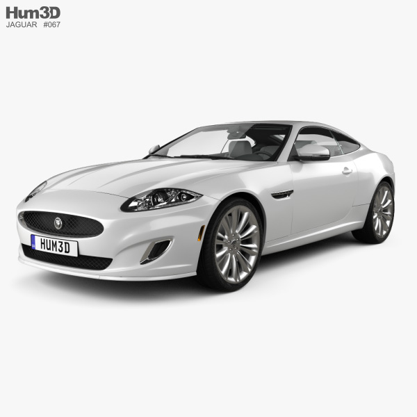 Jaguar XK クーペ HQインテリアと 2011 3Dモデル