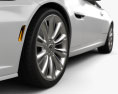 Jaguar XK купе с детальным интерьером 2014 3D модель