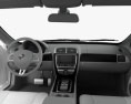 Jaguar XK クーペ HQインテリアと 2014 3Dモデル dashboard