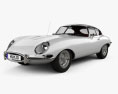 Jaguar E-type coupe 带内饰 1961 3D模型
