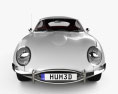 Jaguar E-type coupe 带内饰 1961 3D模型 正面图