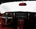 Jaguar E-type coupe 带内饰 1961 3D模型 dashboard