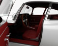 Jaguar E-type 쿠페 인테리어 가 있는 1961 3D 모델  seats