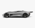 Jaguar Vision Gran Turismo 쿠페 2020 3D 모델  side view