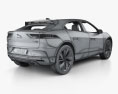 Jaguar I-Pace EV400 HSE с детальным интерьером и двигателем 2022 3D модель