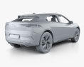 Jaguar I-Pace EV400 HSE con interior y motor 2022 Modelo 3D