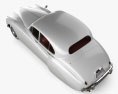 Jaguar Mark VII з детальним інтер'єром 1951 3D модель top view
