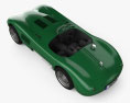 Jaguar C-Type Continuation 2023 3D模型 顶视图