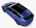 Jaguar F-Pace SVR 2023 3D-Modell Draufsicht
