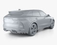 Jaguar F-Pace SVR 2023 3D模型