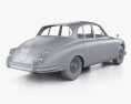 Jaguar Mark 2 带内饰 1962 3D模型