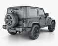 Jeep Wrangler Rubicon ハードトップ 2011 3Dモデル