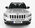 Jeep Compass 2014 3D 모델  front view