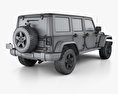 Jeep Wrangler JK Unlimited 5door 2014 Modelo 3d