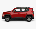 Jeep Renegade Latitude 2018 3d model side view