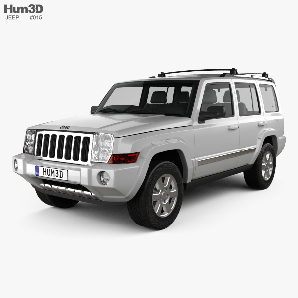 Jeep Commander (XK) Limited 2010 3Dモデル