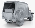 Jeep CJ-5 1954 3D模型