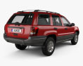 Jeep Grand Cherokee (WJ) 2004 3D модель back view