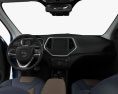 Jeep Cherokee Limited with HQ interior 2017 3d model dashboard