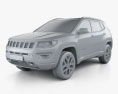 Jeep Compass Trailhawk (Latam) 2021 3D模型 clay render